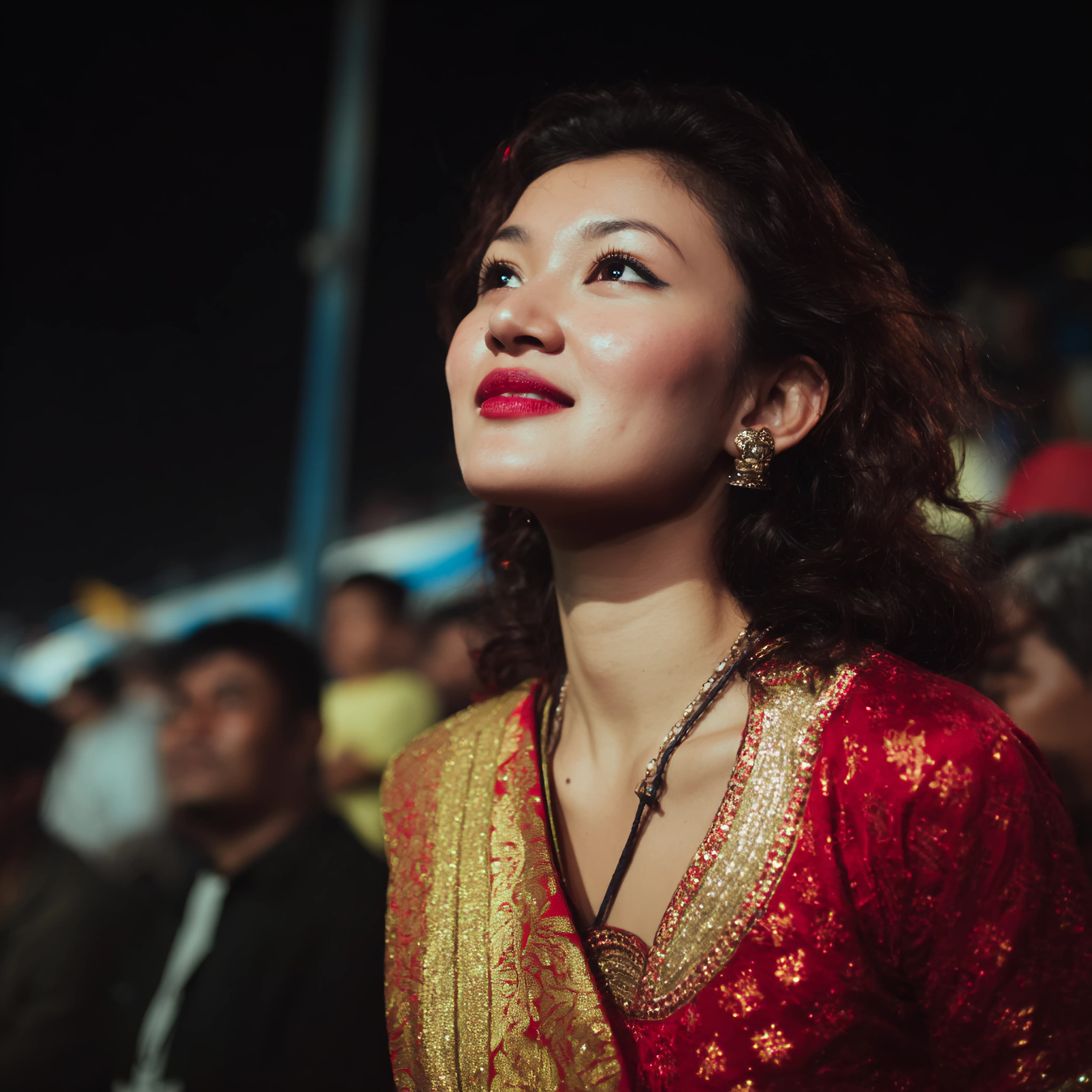 Girl on Traditional Dress